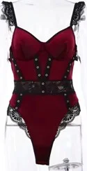 Body Velours Dentelle