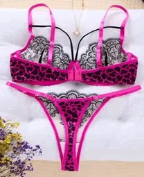 Ensemble Léopard Rose - Vue 2
