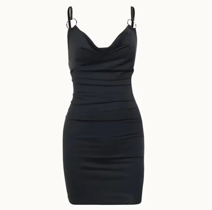 Mini robe sexy - vue portee