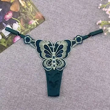 String Ficelle papillon - Vert